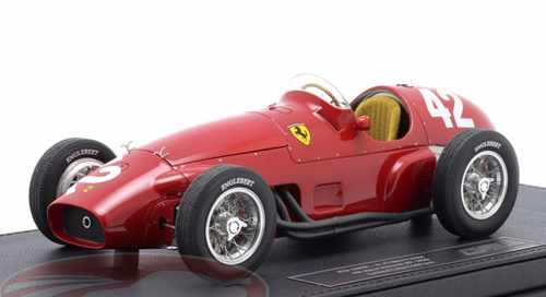1/18 GP Replicas 1955 Formula 1 Giuseppe "Nino" Farina Ferrari 625F1 #42 4th Monaco GP Car Model