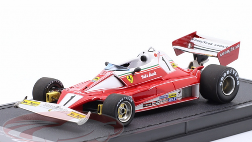 1/43 GP Replicas 1976 Formula 1 Niki Lauda Ferrari 312T2 #1 4th Italian GP Car Model