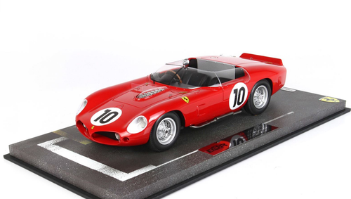 1/18 BBR 1961 Ferrari 250 TRI 24h Le Mans Gendebien And P.Hill Resin Car Model Limited