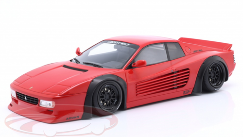 1/18 GT Spirit 2021 Ferrari 512 LBWK Liberty Walk TR (Rosso Corsa Red) Resin Car Model