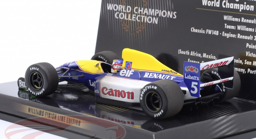 1/24 Premium Collectibles 1992 Nigel Mansell Williams FW14B #5 Car 