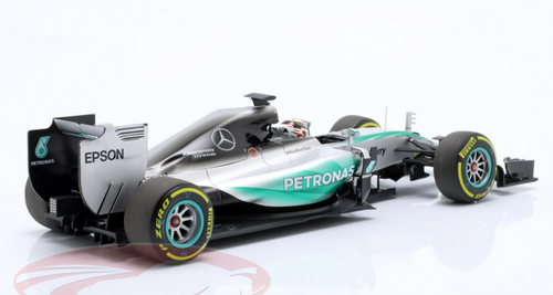 1/18 Minichamps 2015 Formula 1 Lewis Hamilton Mercedes AMG W06 #44 Winner USA GP Formula 1 World Champion Car Model