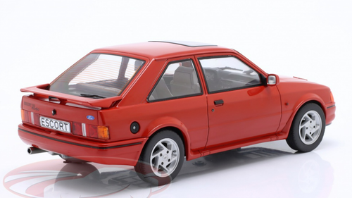 1/18 Modelcar Group 1990 Ford Escort MK4 RS Turbo S2 (Red) Car Model