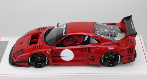 1/18 Ivy Ferrari F40 LB-Works Liberty Walk LBWK-F40 (Rosso Corsa Red) Resin Car Model Limited 99 Pieces