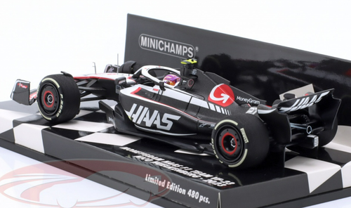 1/43 Minichamps 2023 Formula 1 Nico Hülkenberg Haas VF-23 #27 Car Model