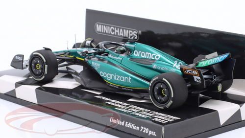 1/43 Minichamps 2023 Formula 1 Lance Stroll Aston Martin AMR23 #18 Car Model