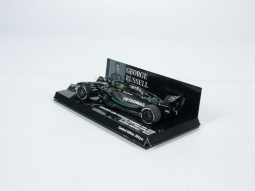 1/43 Minichamps 2023 Formula 1 George Russell Mercedes-AMG F1 W14 #63 7th Bahrain GP Car Model Limited 384 Pieces