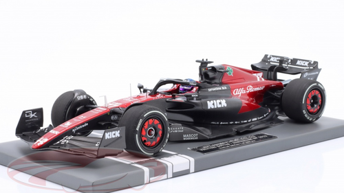 1/18 Minichamps 2023 Formula 1 Valtteri Bottas Alfa Romeo C43 #77 Australian GP Car Model