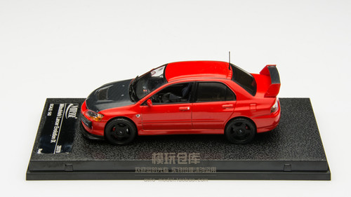 1/43 Sunstar Vitesse Mitsubishi Lancer Evo9 Evo 9 Evo IX (Red) Diecast Car Model