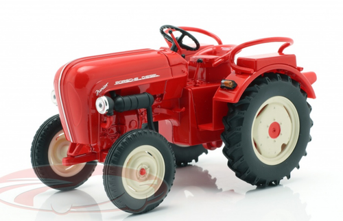 1/24 Welly Porsche Junior Tractor (Red) Diecast Model