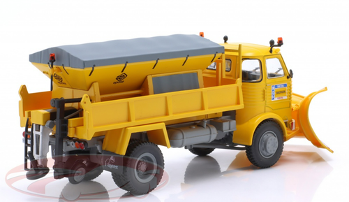 1/43 Altaya 1980 Pegaso 3040 Winter Service Snow Plow Car Model