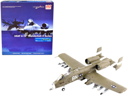 USAF A-10C Thunderbolt II Aircraft "75th Anniversary P-47 Scheme" "190th FS Idaho ANG" (May 2021) "Air Power Series" 1/72 Scale Model by Hobby Master