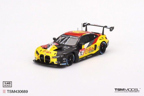 1/43 TSM 2022 BMW M4 GT3 #72 BMW Junior Team 24 Hours of Nürburgring Car Model