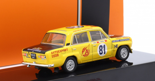 1/43 Ixo 1977 Lada 1600 R #81 Acropolis Rallye Stassy Brundza, Anatoliy Brum Car Model