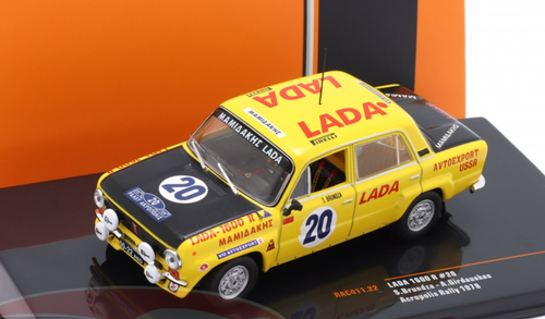 1/43 Ixo 1977 Lada Niva 1600 R #20 10th Rallye Acropolis Stasys Brundza, Arvydas Girdauskas Car Model