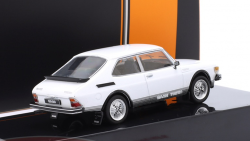 1/43 Ixo 1977 Saab 99 Turbo Combi Coupe (White) Car Model