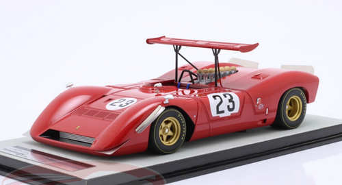 1/18 Tecnomodel 1968 Formula 1 Chris Amon Ferrari 612 Can-Am #23 Can-Am Las Vegas Car Model Limited 225 Pieces