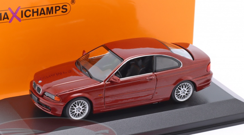 1/43 Minichamps 1999 BMW 3 Series 328 Ci Coupe (E46) (Red Metallic) Car Model