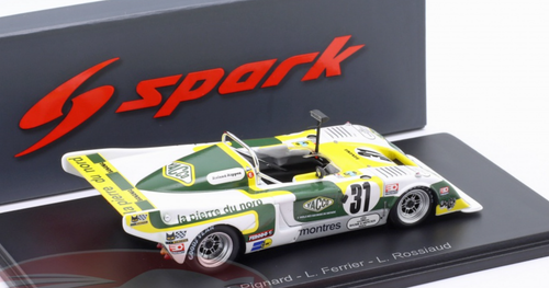 1/43 Spark Chevron B36 No.31 11th 24H Le Mans 1978 M. Pignard - L. Ferrier - L. Rossiaud Car Model