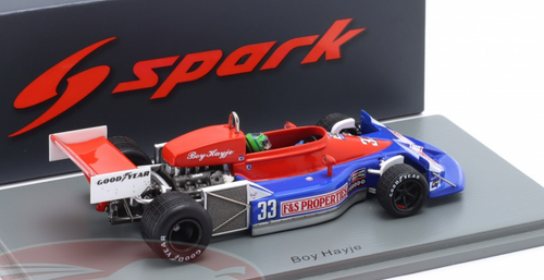 1/43 Spark March 761 No.33 Belgium GP 1977 Boy Hayje Car Model