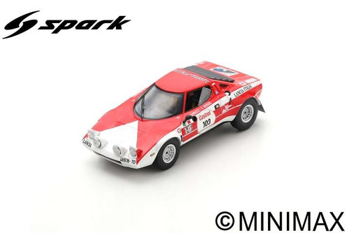 1/43 Spark Lancia Stratos HF No.103 Winner Rally Rideau Lakes  1974 S. Munari - M. Mannucci Car Model