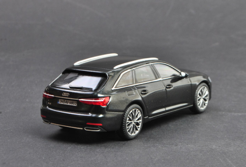 1/43 Dealer Edition Audi A6 Avant (Black) Diecast Car Model