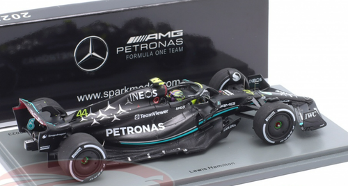 1/43 Spark 2023 Formula 1 Mercedes-AMG Petronas F1 W14 E Performance No.44 Mercedes-AMG Petronas Formula One Team 2nd Australian GP 2023 Lewis Hamilton Car Model