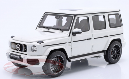 1/18 Minichamps 2018 Mercedes-Benz AMG G63 (W463) (White) Car Model