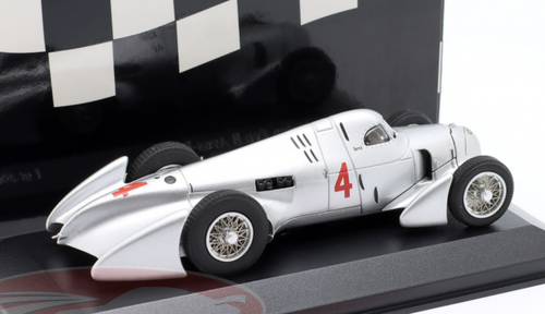 1/43 Minichamps 1935 Auto Union Typ B #4 4th AVUS Race Bernd Rosemeyer Car Model