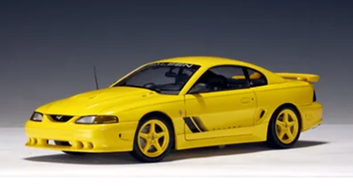 1/18 AUTOart 1997 Saleen Mustang S351 Coupe (Yellow) Diecast Car Model