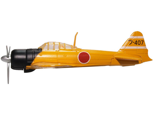 Mitsubishi Zero A6M2-21 Fighter Aircraft "Training Aircraft - Imperial Japanese Navy" (1944) "Oxford Aviation" Series 1/72 Diecast Model Airplane by Oxford Diecast