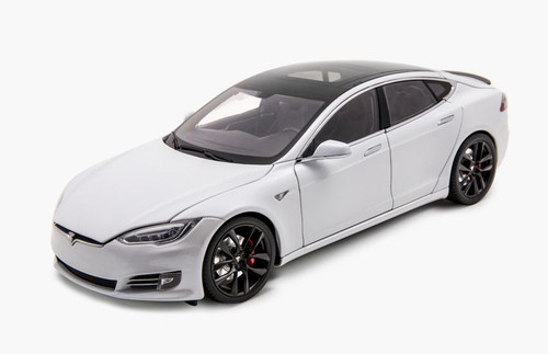 1/18 Official Dealer Edition Tesla Model 3 (Grey) Diecast Car Model 