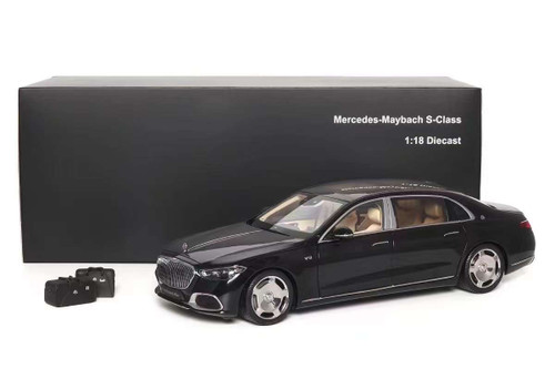 1/18 Almost Real 2021 Mercedes-Benz S-Class (Black) Car Model