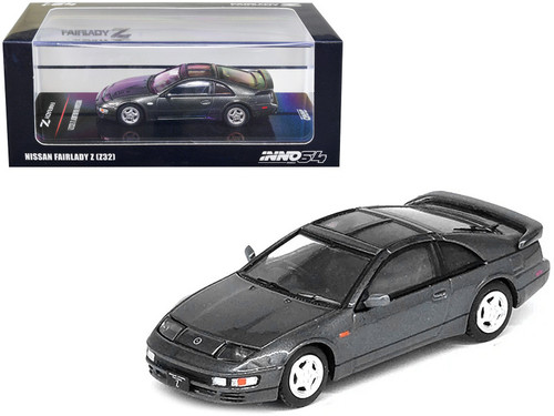 1/64 Inno64 Nissan 300ZX (Z32) (Oxford Grey Metallic) Car Model 