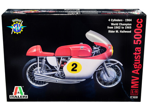 K Skill 4 Model Kit 1964 MV Agusta 500 CC. 4 Cylinders #2 Motorcycle