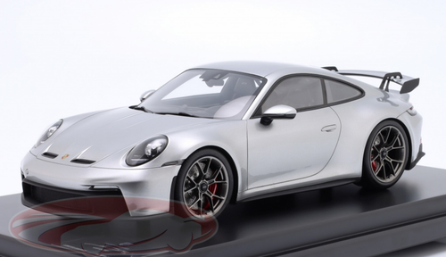 1/12 Dealer Edition 2021 Porsche 911 (992) GT3 (Silver Metallic) Resin Car  Model Limited 300 Pieces - LIVECARMODEL.com