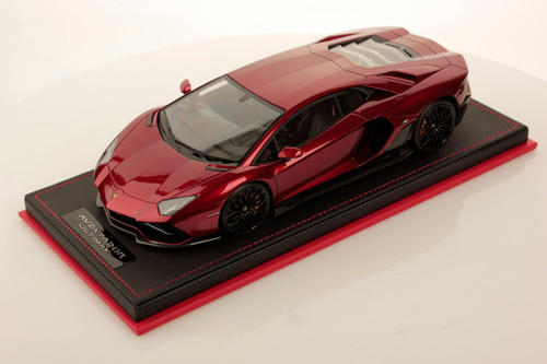 1/18 MR Collection Lamborghini Aventador LP 780-4 Ultimae (Rosso Efesto Red) Resin Car Model