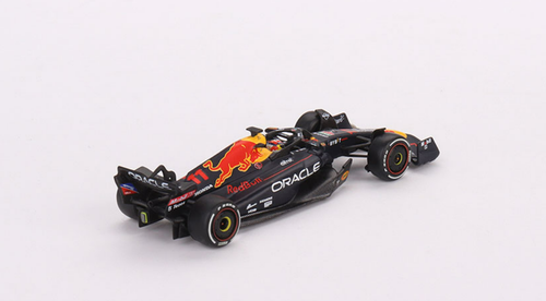 1/64 Mini GT 2022 Formula 1 Oracle Red Bull Racing RB18 #11 Sergio Pérez 2022 Abu Dhabi Grand Prix 3rd Place Diecast Car Model