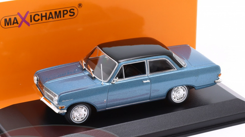 1/43 Minichamps 1962 Opel Rekord A (Blue Metallic) Car Model