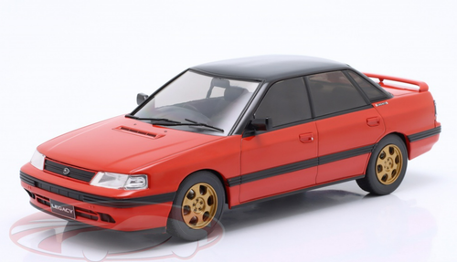 1/18 Ixo 1991 Subaru Legacy RS (Red) Car Model