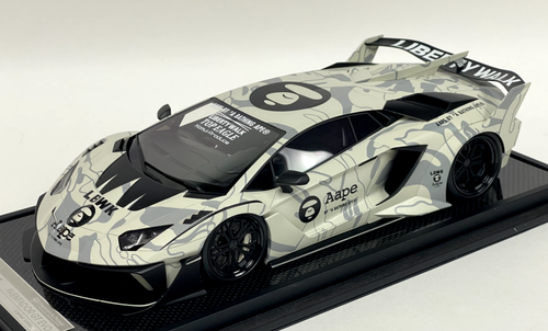 1/18 T&P Timothy & Pierre Lamborghini Aventador 700GT EVO Liberty Walk AAPE Resin Car Model #01/30