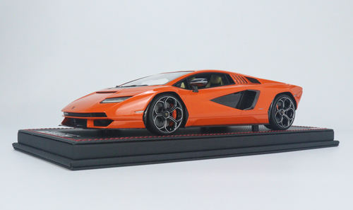 1/18 MR Collection Lamborghini Countach LP1800-4 Hardtop Orange