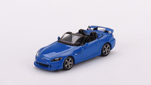 1/64 Mini GT Honda S2000 (AP2) CR Apex Blue Diecast Car Model