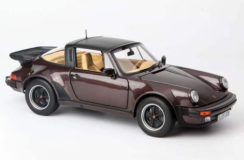 限定値下げ▪️レア！ノレブ 1/18 赤のポルシェ 911ターボ タルガ 1/18 Norev 1987 Porsche 911 Turbo Targa (Red) Diecast Car