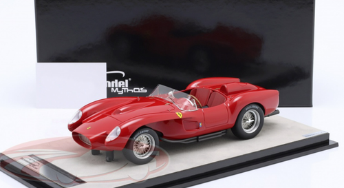 1/18 Tecnomodel 1957 Ferrari 250 Testa Rossa Pontoon Fender (Red) Resin Car Model