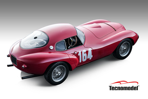 1/18 Tecnomodel Ferrari 166/212 "Uovo" 1952 Trento Bondone 1° #164  Giulio Cabianca Resin Car Model