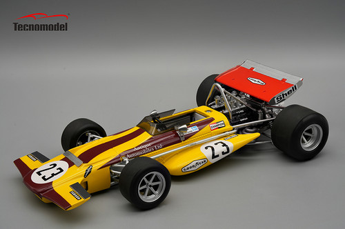 1/18 Tecnomodel 1970 Formula 1 March 701 Monaco GP Ronnie Peterson Car Model