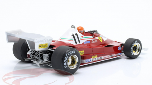 1/18 Modelcar Group 1977 Formula 1 Niki Lauda Ferrari 312T2 #11 Winner German GP Formula 1 World Champion Car Model