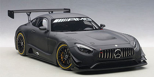 1/18 AUTOart Mercedes-Benz Mercedes AMG GT3 PLAIN COLOR VERSION (MATT BLACK) Car Model