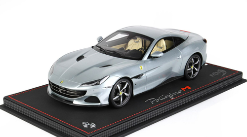 1/18 BBR Ferrari Portofino M Spider (Titan Grey Closed Roof) Resin Car Model Limited 28 Pieces